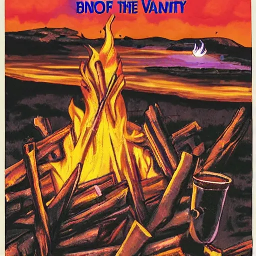 Prompt: bonfire of the vanities