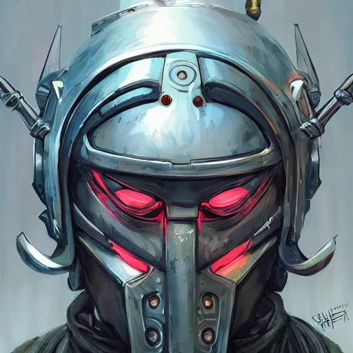 Image similar to cyberpunk viking helmet mask warrior goddess robot ninja fantasy, art gta 5 cover, official fanart behance hd artstation by jesper ejsing, by rhads, makoto shinkai and lois van baarle, ilya kuvshinov, ossdraws