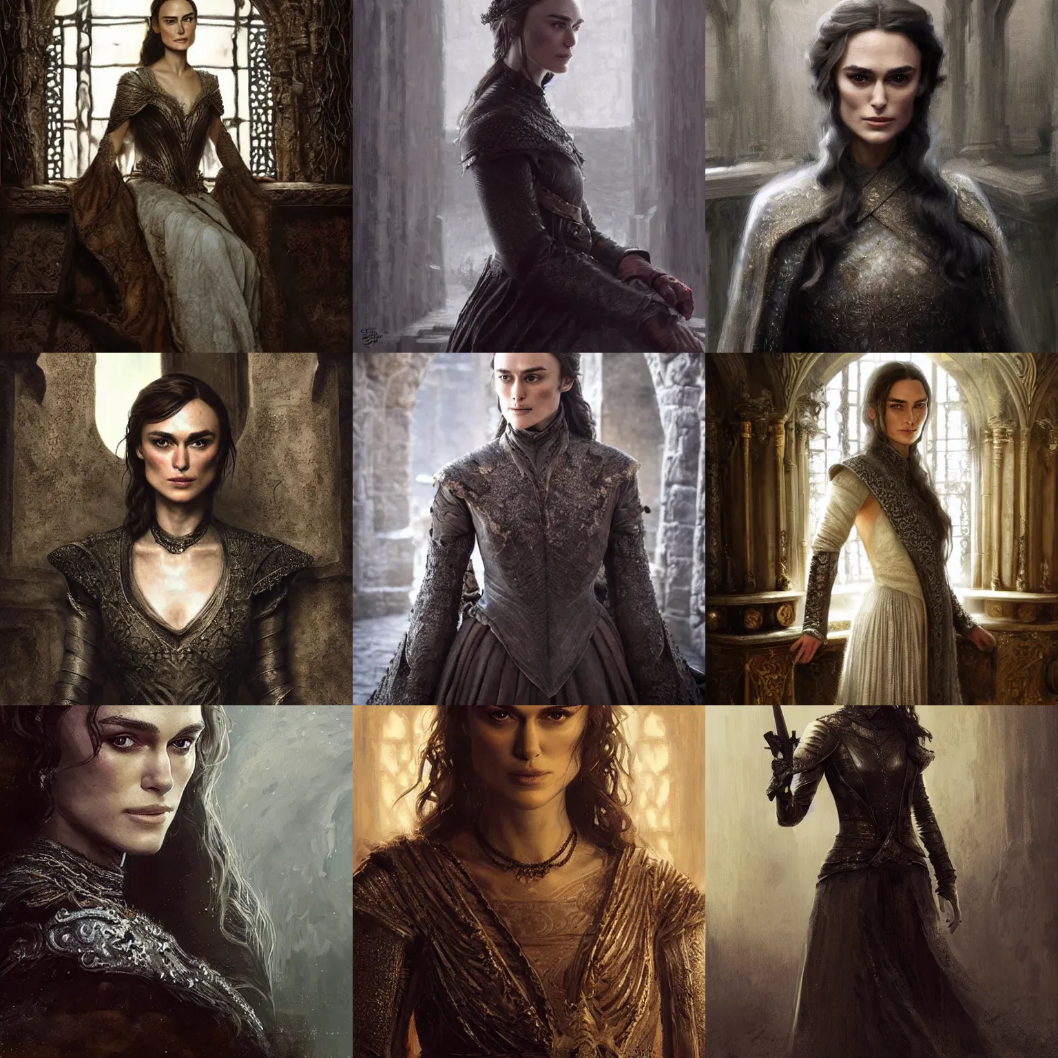 Alexandra Daddario as a Game of thrones character