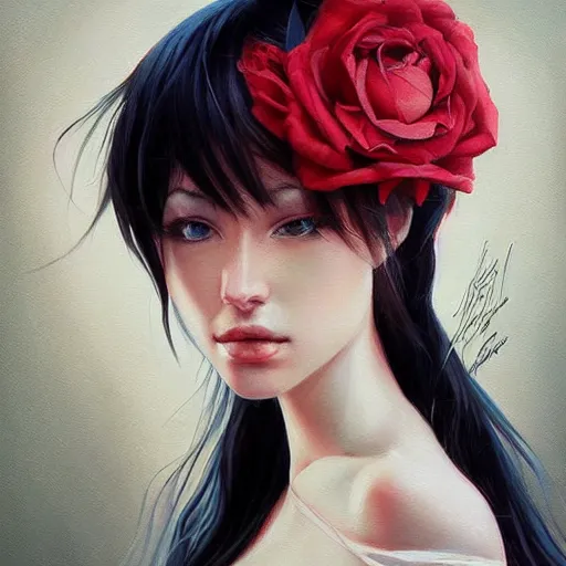 Prompt: a beautiful painting representative of the art style of artgerm + wlop + peter morbacher