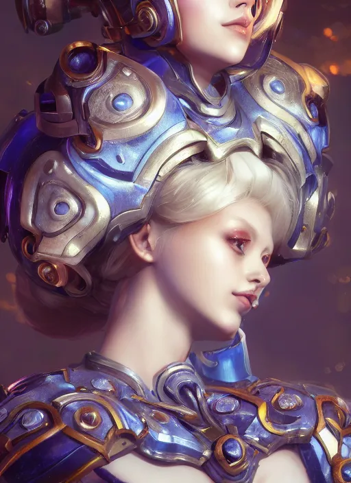 Image similar to orianna, from league of legends, au naturel, hyper detailed, metal skin, digital art, trending in artstation, cinematic lighting, studio quality, smooth render, unreal engine 5 rendered, octane rendered, art style by klimt and nixeu and ian sprigger and wlop and krenz cushart