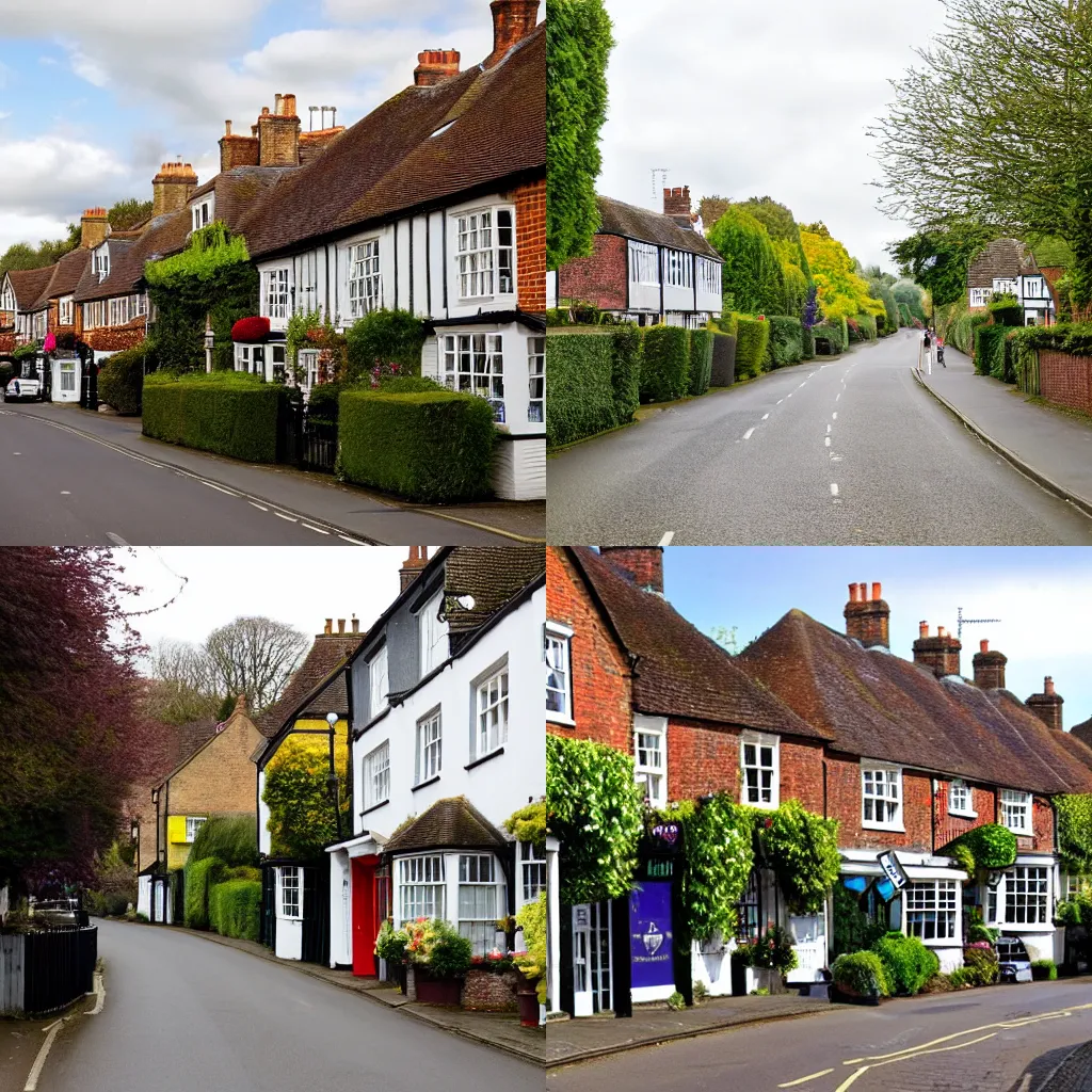 Prompt: kings avenue stanmore Winchester UK