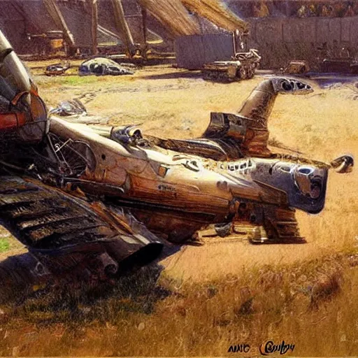 Image similar to by James Gurney