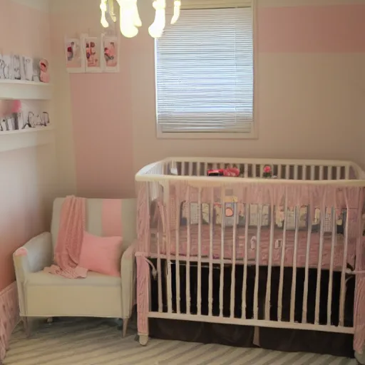 Image similar to kawaii baby room