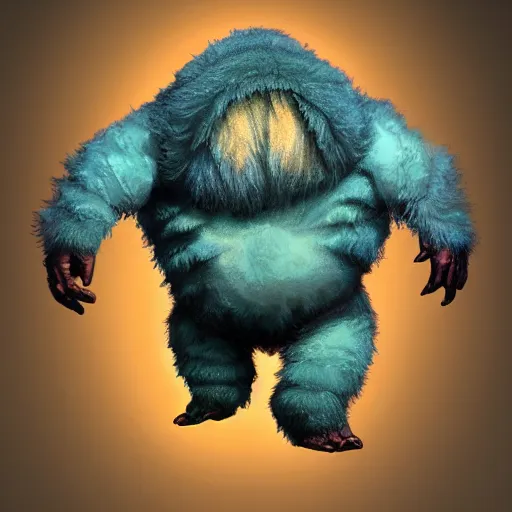 Prompt: colossal fluffy tardigrade, new york, fantasy, vivid colors, concept art, sharp focus, digital art, hyper - realistic, 4 k, unreal engine, highly detailed, hd, dramatic lighting by brom, trending on artstation