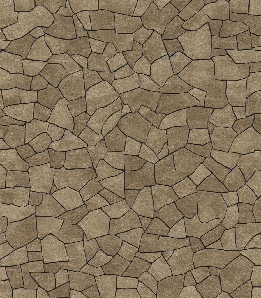 Image similar to texture map of beige stone with horizontal rectilinear engraving cutout