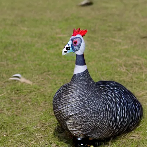 Image similar to guinea fowl