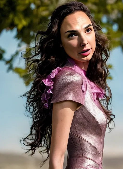 Prompt: Gal Gadot for Victorian Secret, perfect face, hot summertime, full length shot, XF IQ4, 150MP, 50mm, f/1.4, ISO 200, 1/160s, natural light, Adobe Photoshop, Adobe Lightroom, DxO Photolab, Corel PaintShop Pro, rule of thirds, symmetrical balance, depth layering, polarizing filter, Sense of Depth, AI enhanced