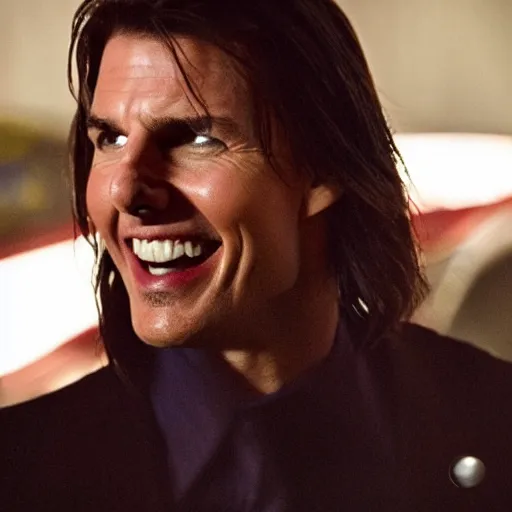 Prompt: Tom Cruise playing Morbius the living vampire