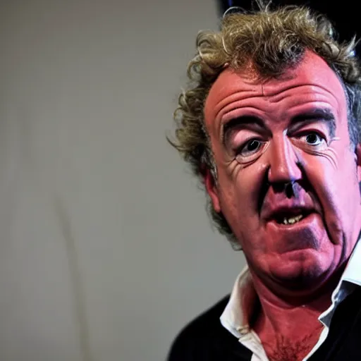 Prompt: Jeremy clarkson dressed as a villain, ultrarealistic