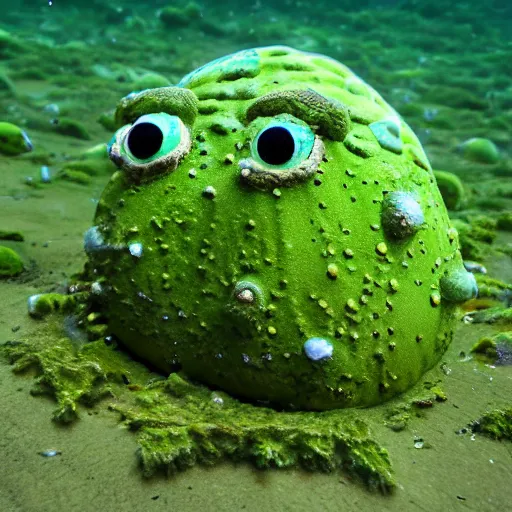 Image similar to scary algae monster