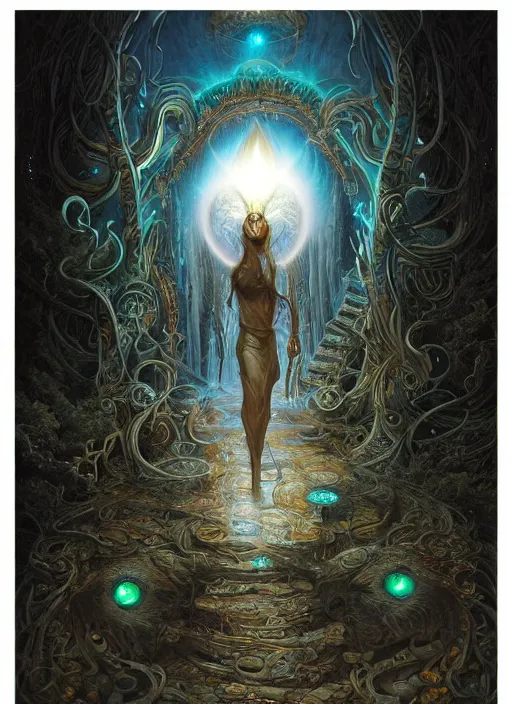 Prompt: magic gateway portal glowing cat eyes, shamanic poster lsd art, intricate, elegant, highly detailed, centered, digital painting, artstation, concept art, smooth, sharp focus, illustration, artgerm, tomasz alen kopera, peter mohrbacher, donato giancola, joseph christian leyendecker, wlop, frank frazetta