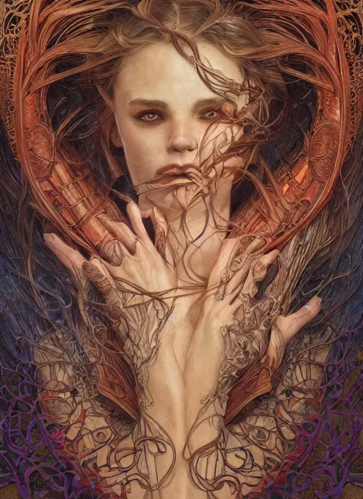 Prompt: an intricate pencil sketch of monster anatomy, vivid colors, ultra realistic, concept art, intricate details, eerie, highly detailed, photorealistic, octane render, 8 k, unreal engine. art by artgerm and greg rutkowski and charlie bowater and magali villeneuve and alphonse mucha