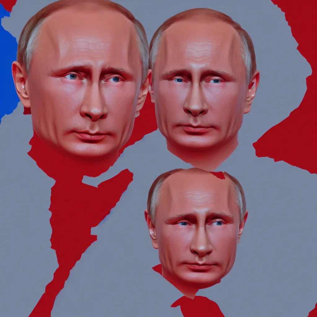 Image similar to vladimir putin made of jello very detailed, 4 k, professional photography