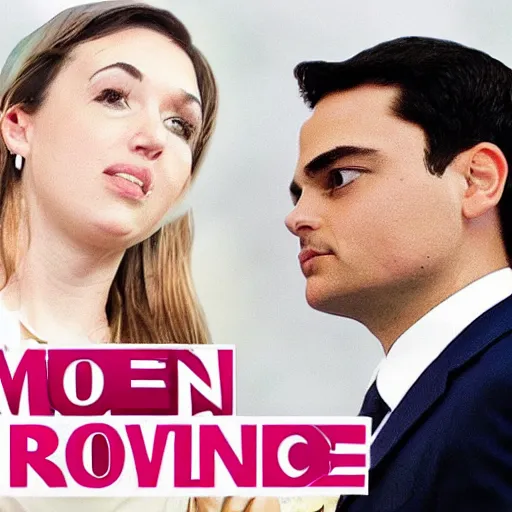 Prompt: modern romance movie with ben shapiro