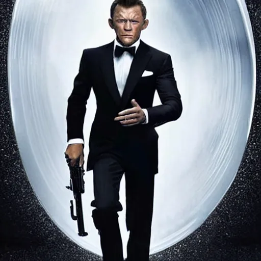 Image similar to tom holland as james bond