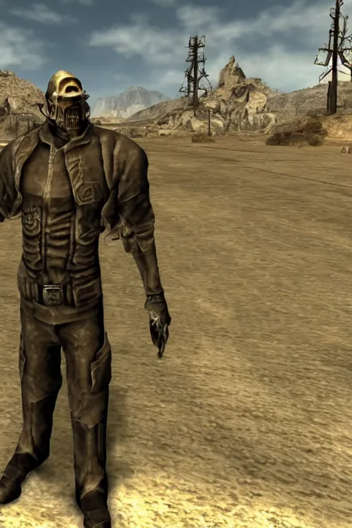 Image similar to Mister House from Fallout New Vegas