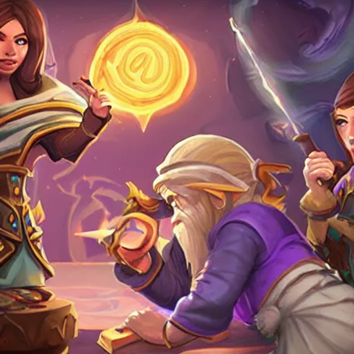 Image similar to Perfect 🧙‍♀️, Hearthstone official artwork trending on Hearthstone official