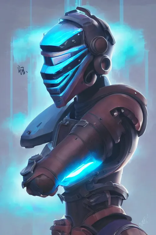 Image similar to epic mask helmet robot ninja portrait stylized as fornite style game design fanart by concept artist gervasio canda, behance hd by jesper ejsing, by rhads, makoto shinkai and lois van baarle, ilya kuvshinov, rossdraws global illumination radiating a glowing aura global illumination ray tracing hdr render in unreal engine 5