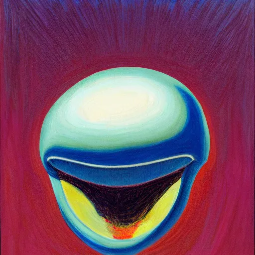 Image similar to alien by wayne thiebaud