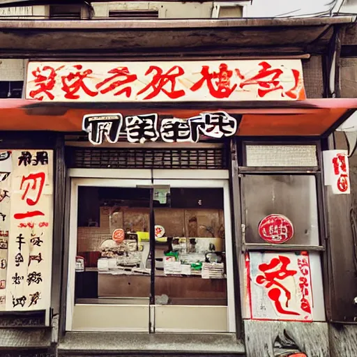 Image similar to a photo of an old ramen restaurant