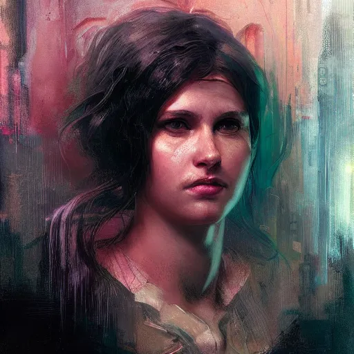 Prompt: netta, hyperrealistic portrait, bladerunner street, art of elysium by jeremy mann and alphonse mucha, fantasy art, photo realistic, dynamic lighting, artstation, poster, volumetric lighting, very detailed face, 4 k, award winning