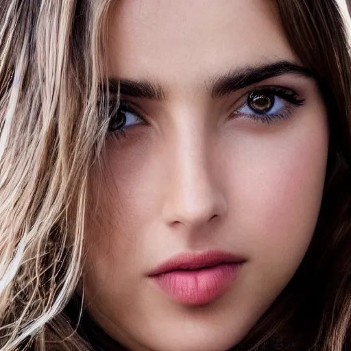 Image similar to ana de armas closeup portrait, 8k, ultra details, photo with bokeh,