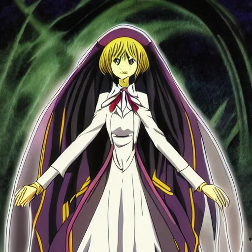 Prompt: lelouch vi britannia, art by studio ghibli