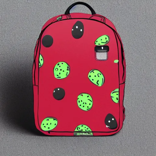 Image similar to product concept photo of a ladybird backpack
