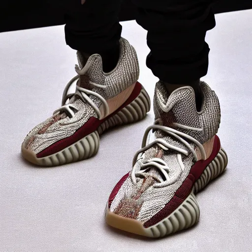 Image similar to Kanye West future shoes 4K quality super realistic