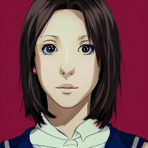 Image similar to anime portrait of millie bobby brown