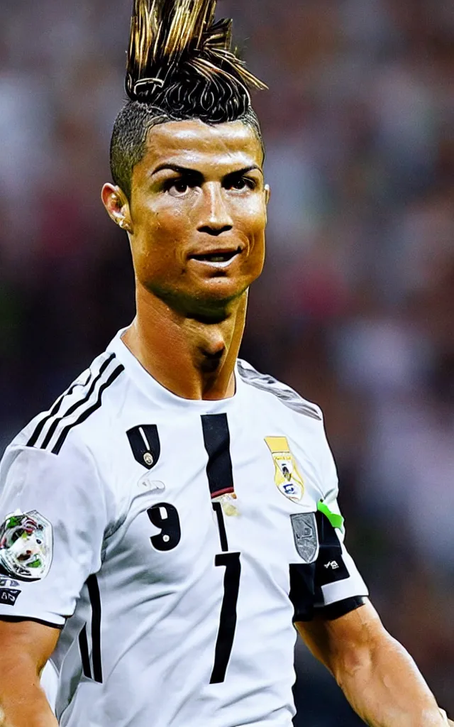 Ronaldo hair 'tribute to cancer child'