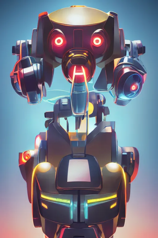 Image similar to metabots medabots medarotto medarot robot minimalist comics helmet mask neon cybereye, behance hd by jesper ejsing, by rhads, makoto shinkai and lois van baarle, ilya kuvshinov, rossdraws global illumination ray tracing hdr radiating a glowing aura