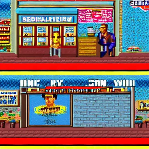 Image similar to Screenshots from Seinfeld: The Game released for the Sega Genesis in 1994