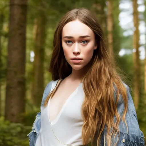 Image similar to alycia debnam carey standing while posing for a photo, award winning photography, HDR, studio lighting, dynamic pose, medium close shot, shot on Canon EOS R5, f/2.5,