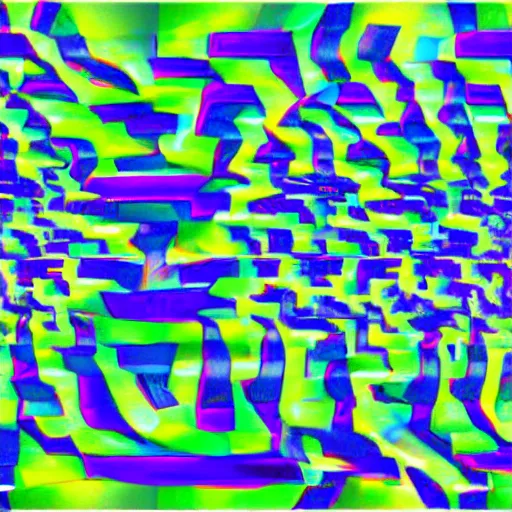 Image similar to magic-eye stereogram