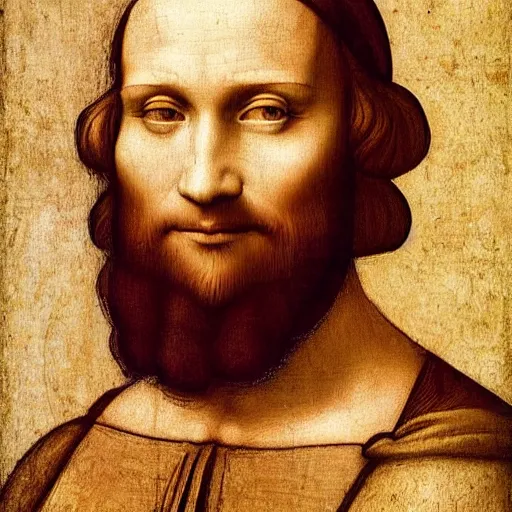 Prompt: Leonardo da Vinci portrait of Felix Kjellberg