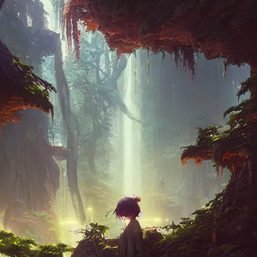 Prompt: tephen bliss, unreal engine, fantasy art by greg rutkowski, loish, rhads, ferdinand knab, makoto shinkai and lois van baarle, ilya kuvshinov, rossdraws, tom bagshaw, global illumination, radiant light, detailed and intricate environment