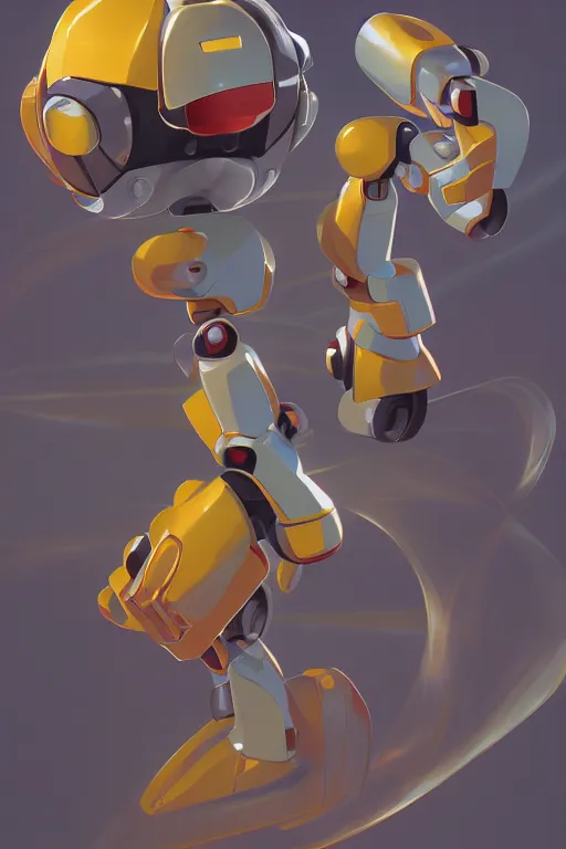 Image similar to metabots medabots medarotto medarot robot minimalist comics, behance hd by jesper ejsing, by rhads, makoto shinkai and lois van baarle, ilya kuvshinov, rossdraws global illumination ray tracing hdr radiating a glowing aura