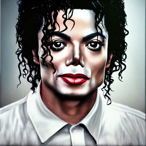 Image similar to realistic expired kodak film portrait of michael jackson, hyperrealism, hypermaximalism, photorealistic, detailed, atmospheric, 8 k, award winning photography, cinematic