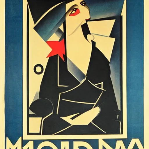 Image similar to a poster of the singer madonna. by ismael nery, wyndham lewis. behance, soviet propaganda, american propaganda