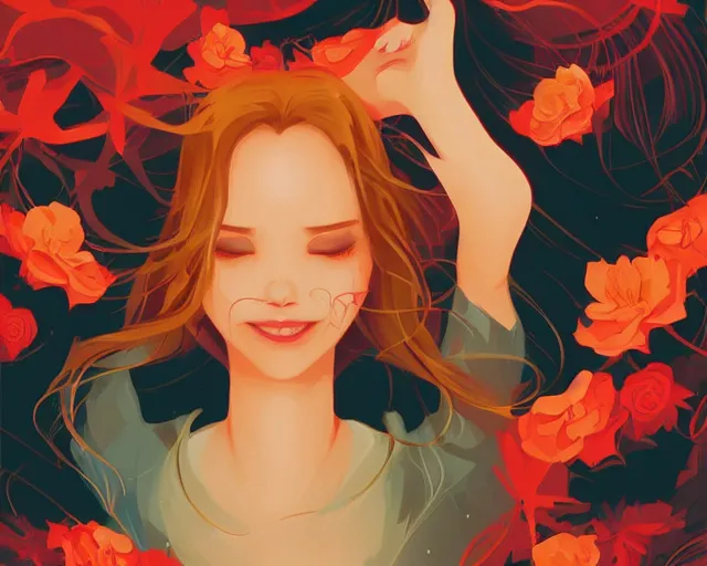 Image similar to the joy of life, a simple vector based illustration, by ross tran, artgerm