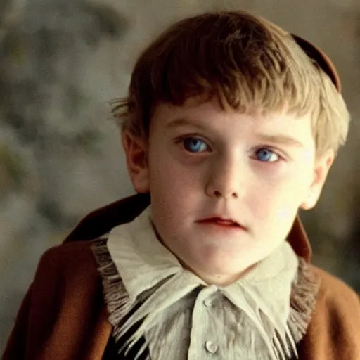 Image similar to a photo of young dumbledore as a child
