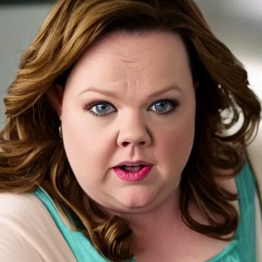 Image similar to melissa mccarthy as ricky gervais