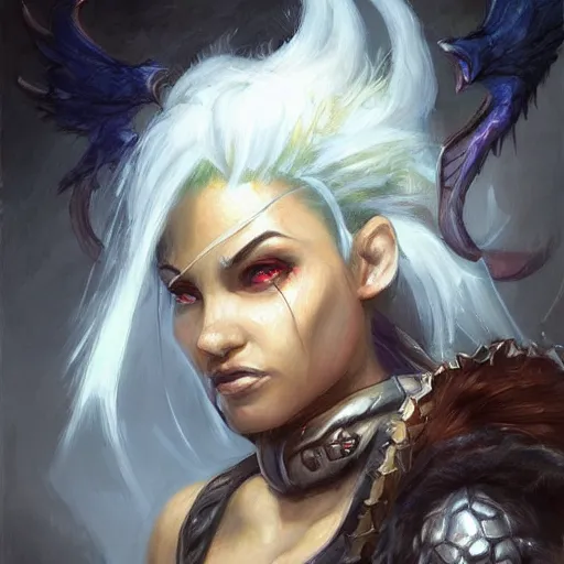 Image similar to dungeons & dragons character portrait by livia prima, wonderful, beautiful