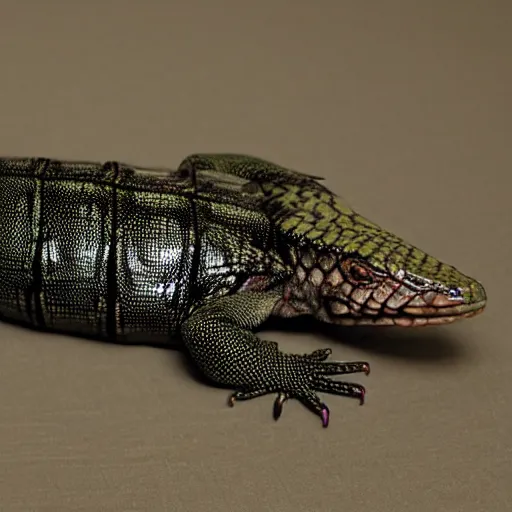 Image similar to tegu lizard skin megalosurus