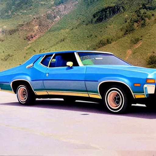 Image similar to bismuth crystal 1 9 7 6 gran torino