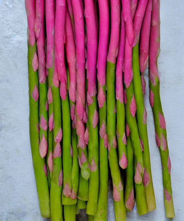 Image similar to pink asparagus