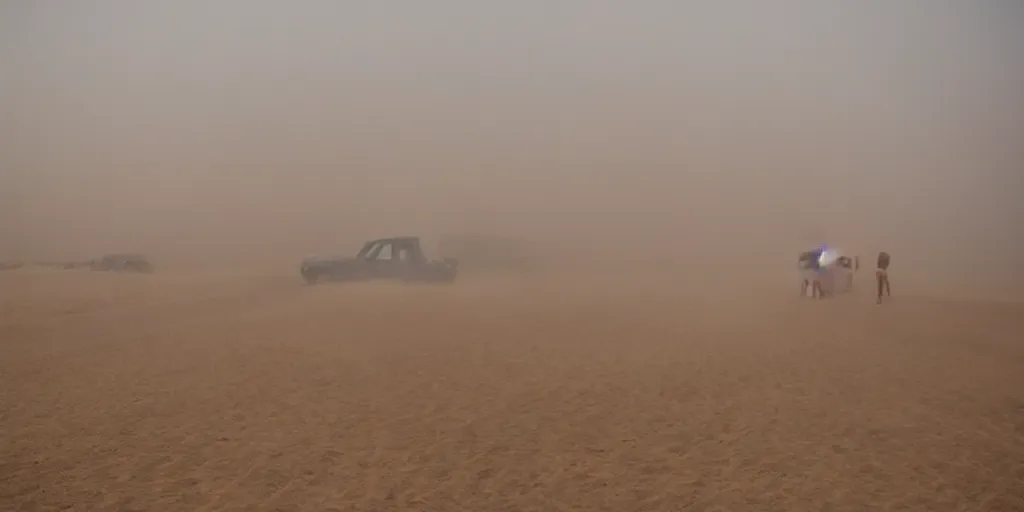 Image similar to sand storm