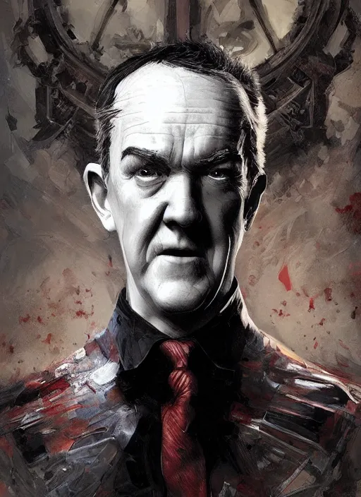 Image similar to Portrait of Stan Laurel, marvel comics, dark, intricate, highly detailed, smooth, artstation, digital illustration by Ruan Jia and Mandy Jurgens and Artgerm and Wayne Barlowe and Greg Rutkowski and Frank Frazetta